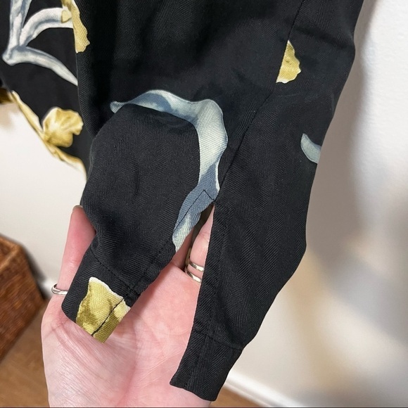 HonoluluLulu 100% Silk Hawaiian Shirt Washable Silk Size medium - Picture 5 of 8